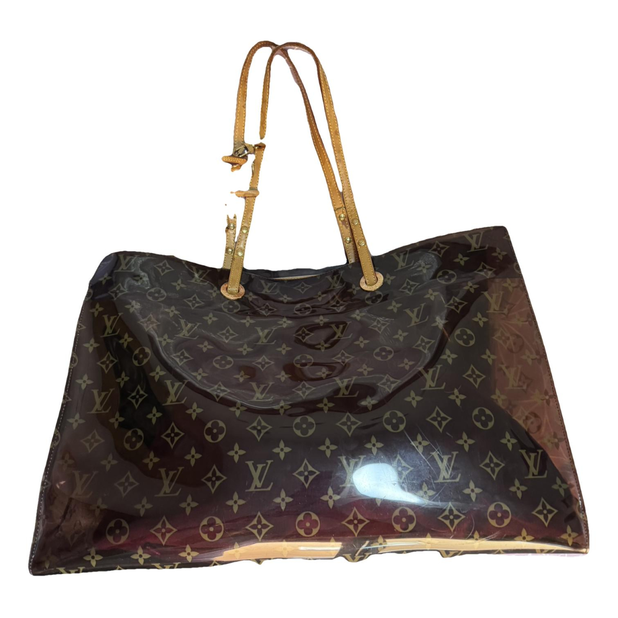 Ambre vinyl tote