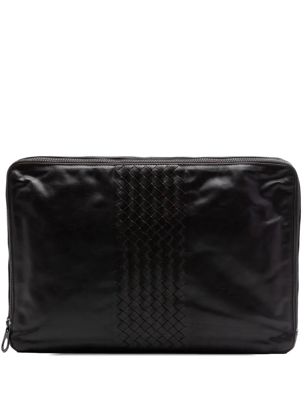 2012-2026 Intrecciato Trimmed Nappa Document Case clutch bag