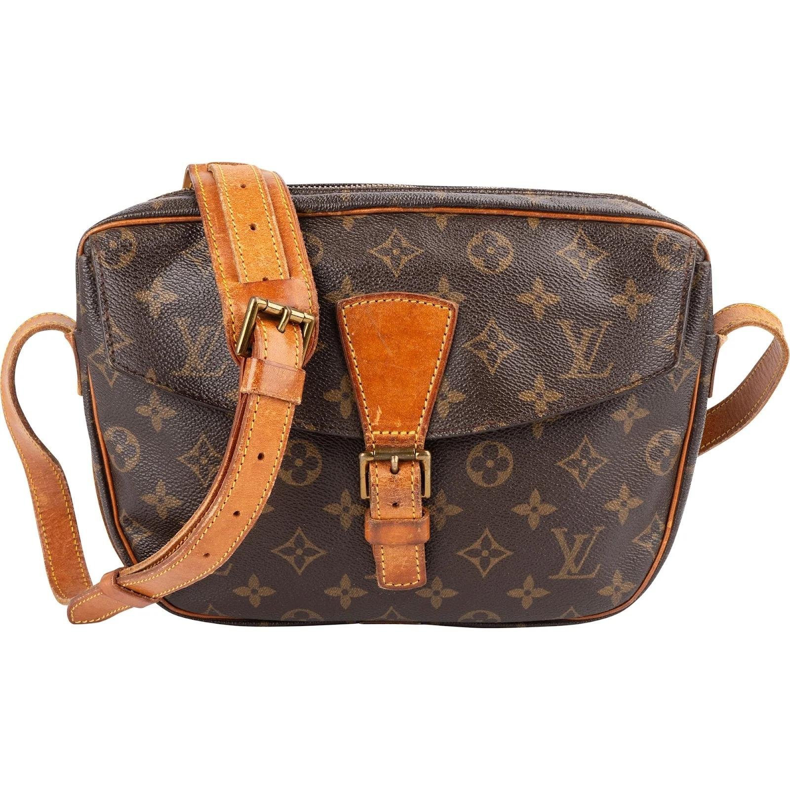 Jeune fille leather crossbody bag