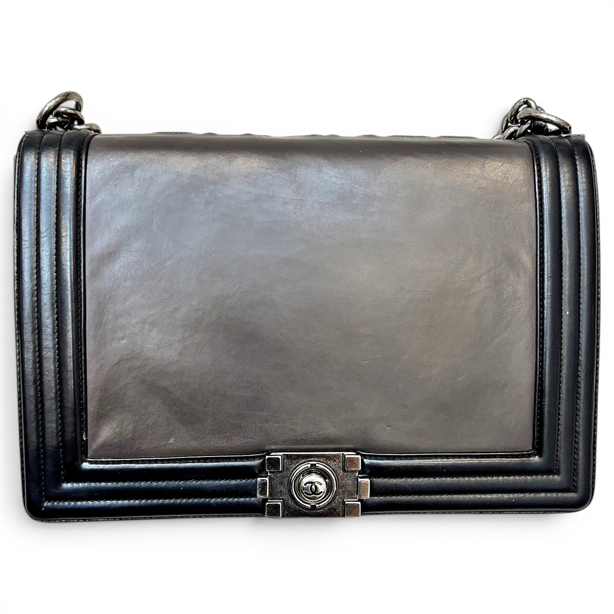 Boy leather crossbody bag