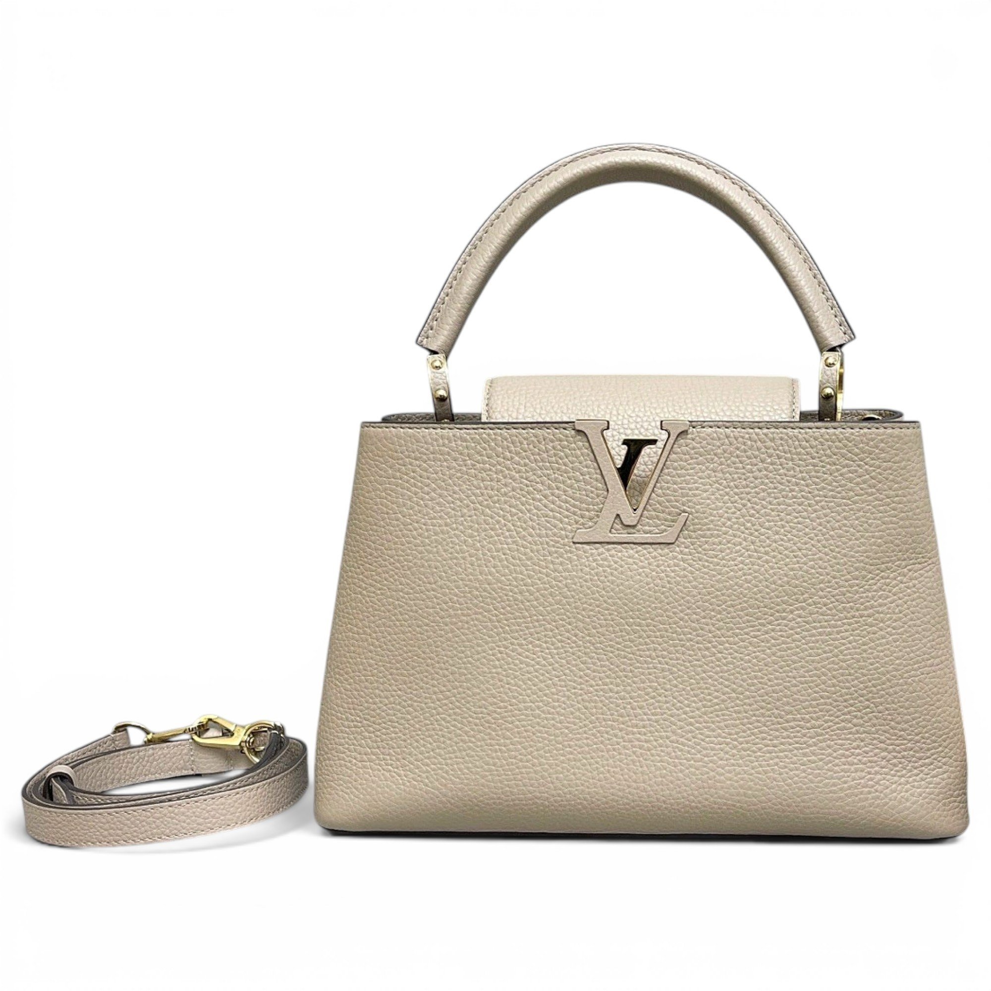 Capucines leather handbag
