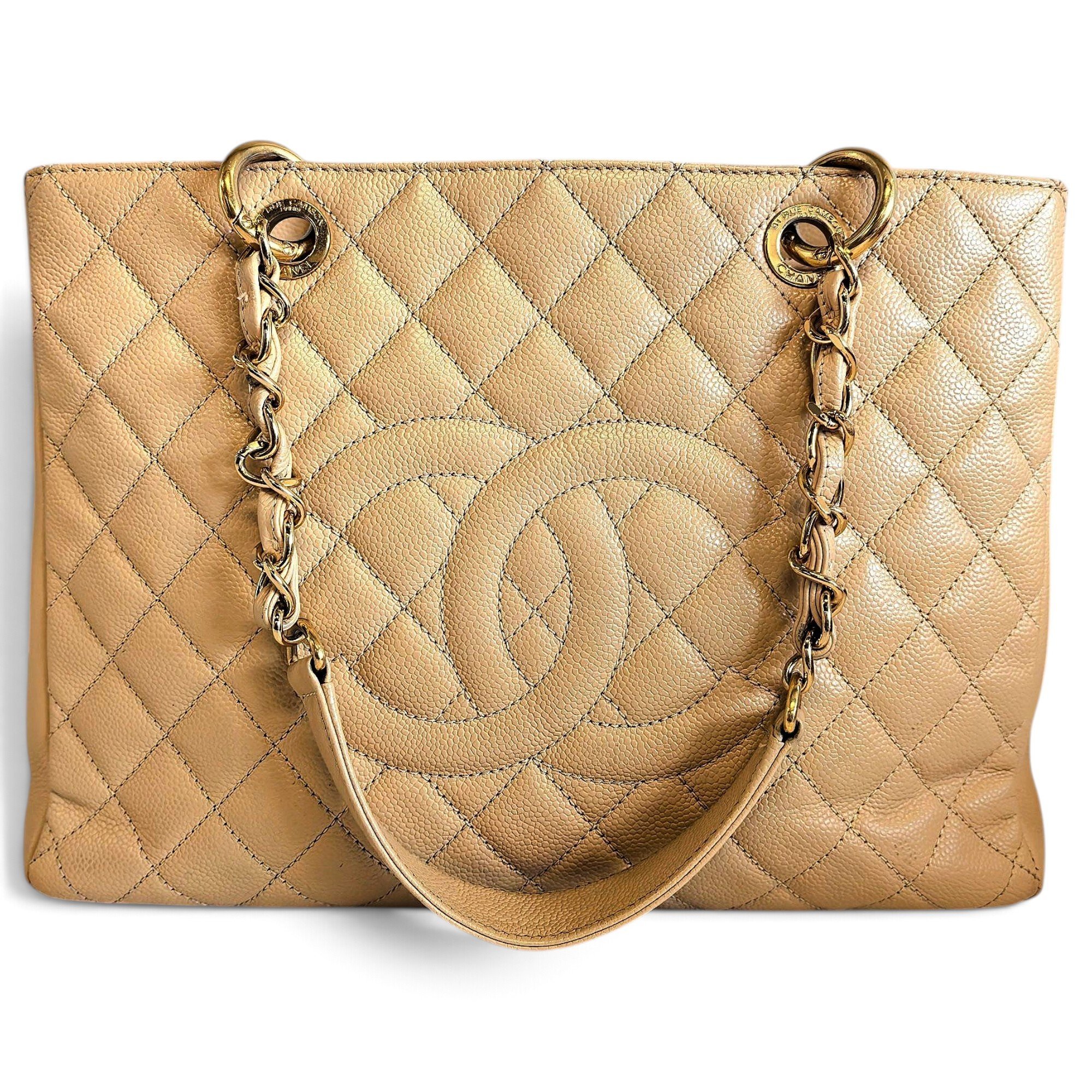 Grand shopping leather handbag