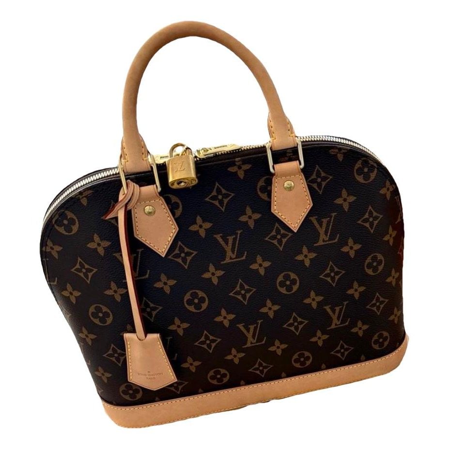Alma leather handbag