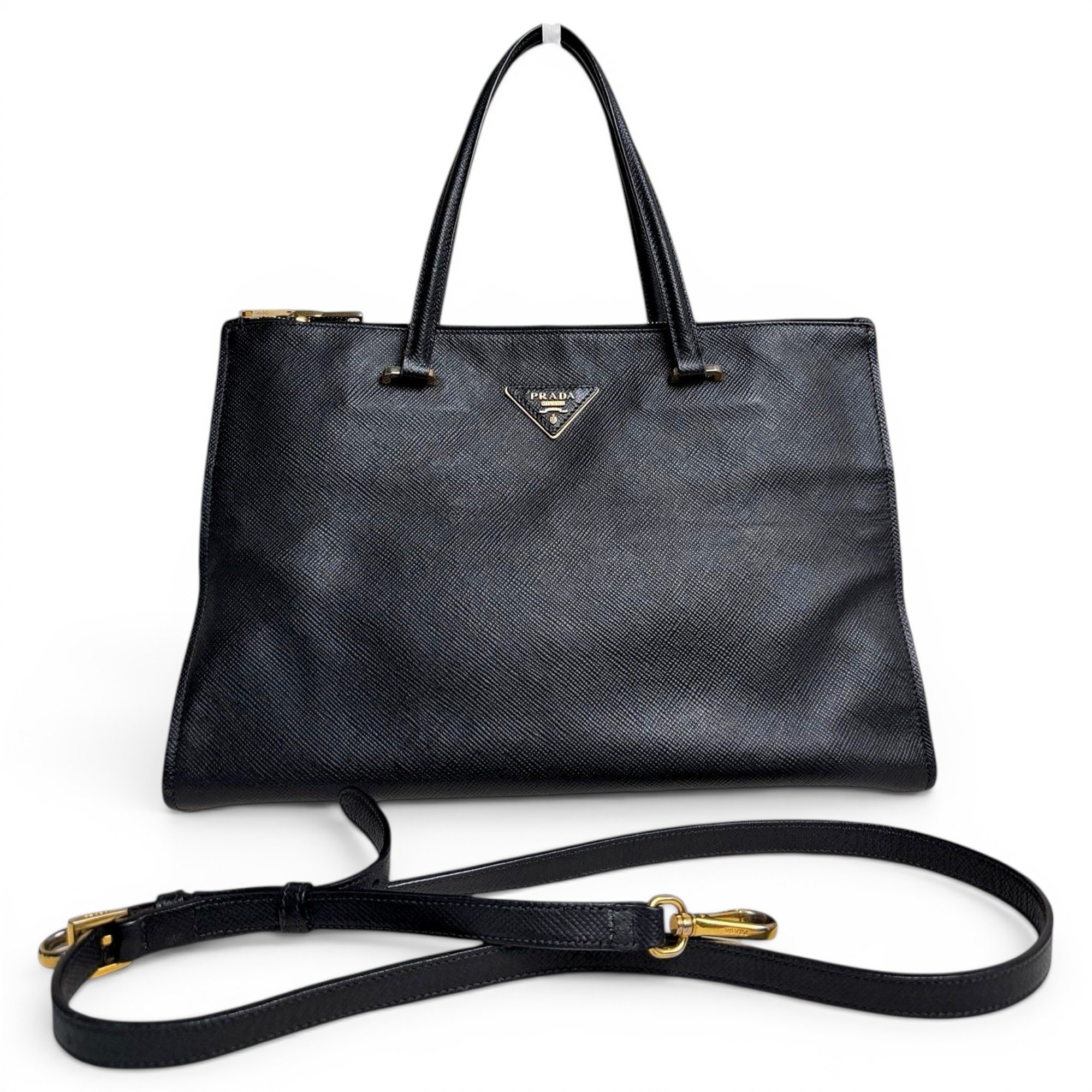 Galleria leather handbag