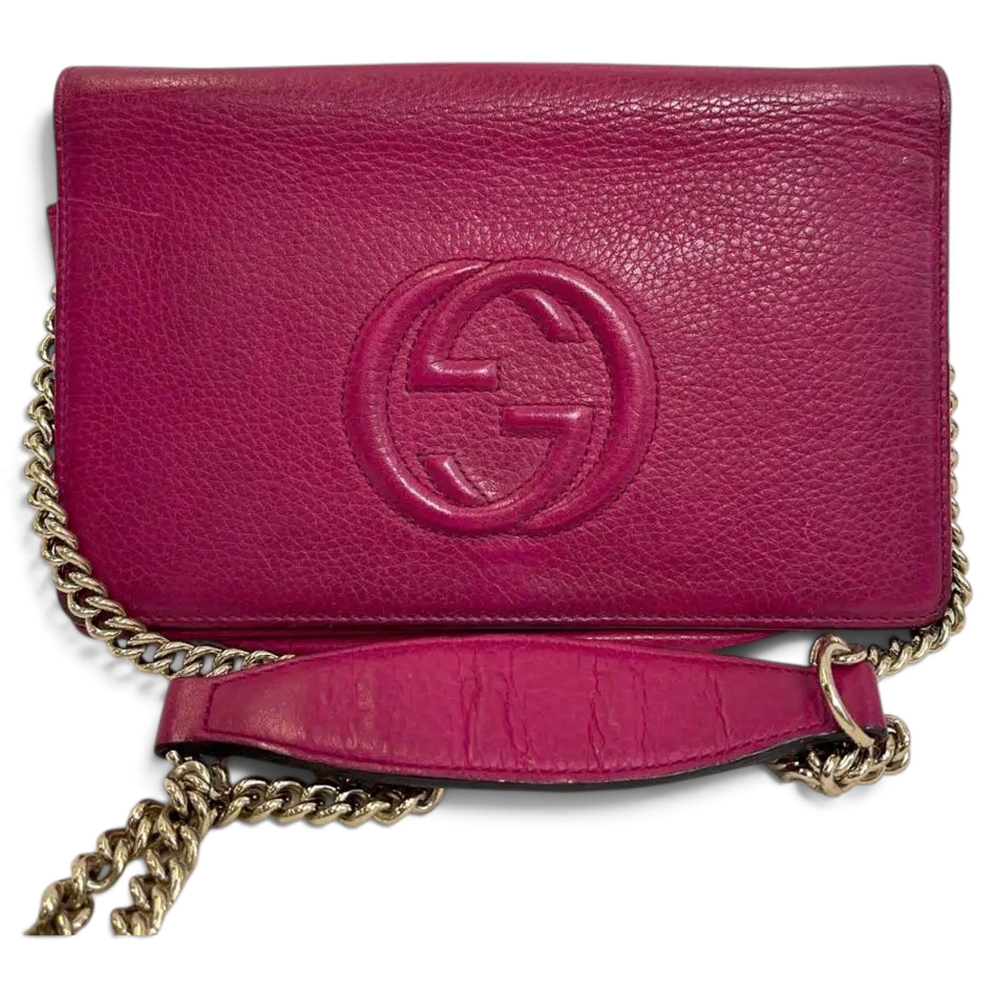 Soho Long Flap leather crossbody bag