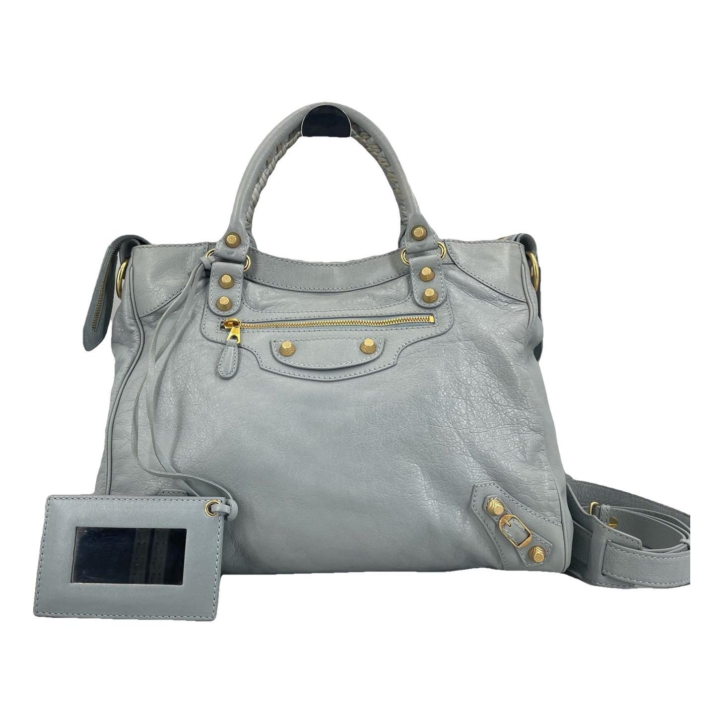 Town leather crossbody bag