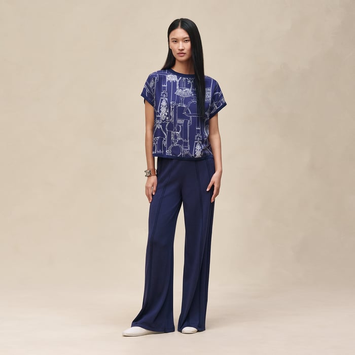 Bleu Abysse "Etriers Remix" Sleeveless Sweater
