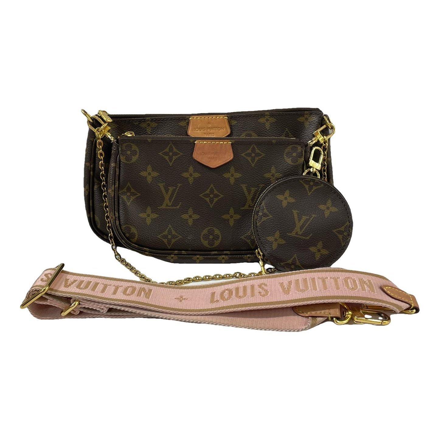 Multi Pochette Accessoires leather handbag