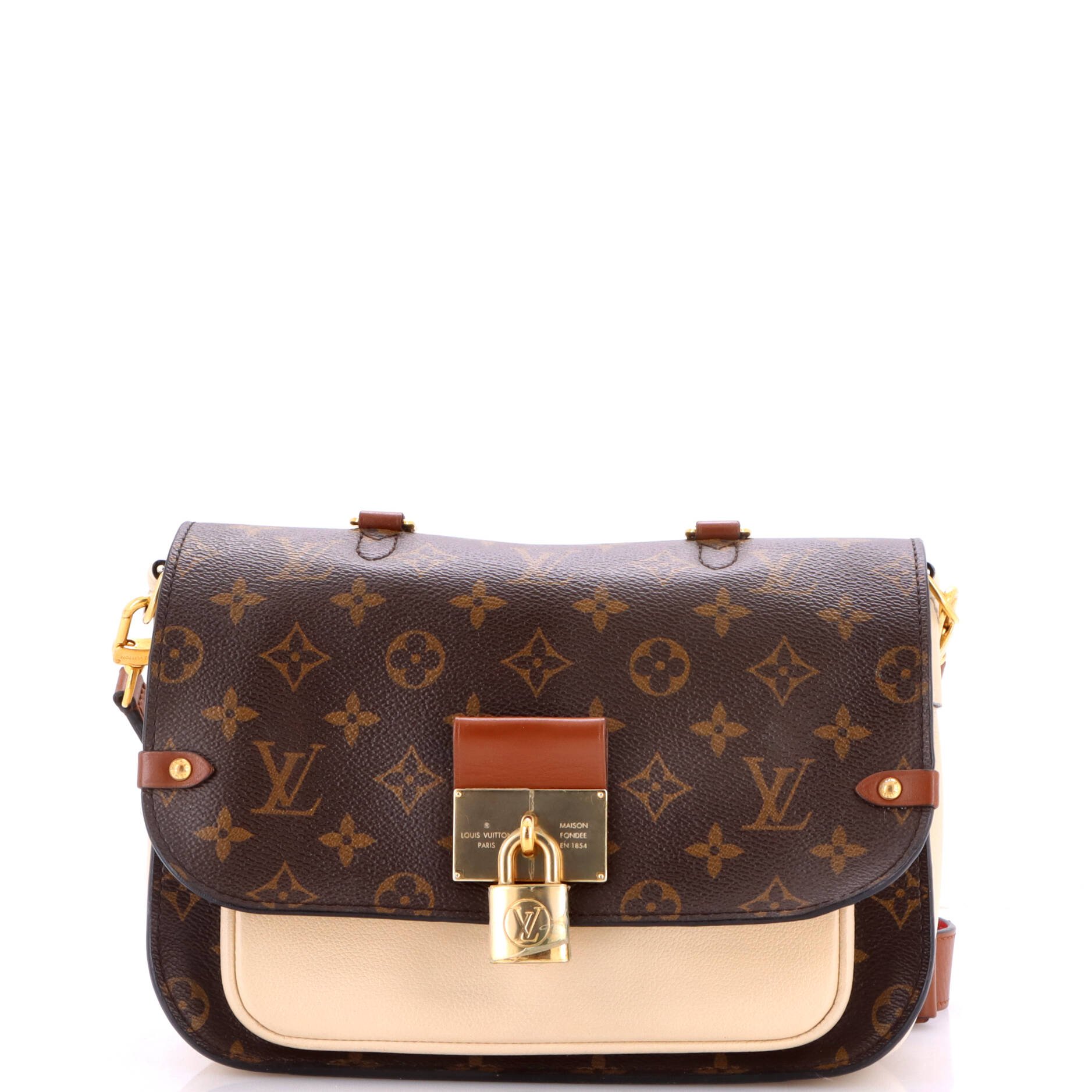Vaugirard Handbag Monogram Canvas with Leather