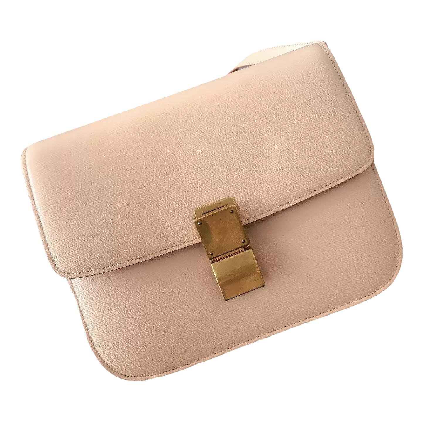 Classic leather handbag