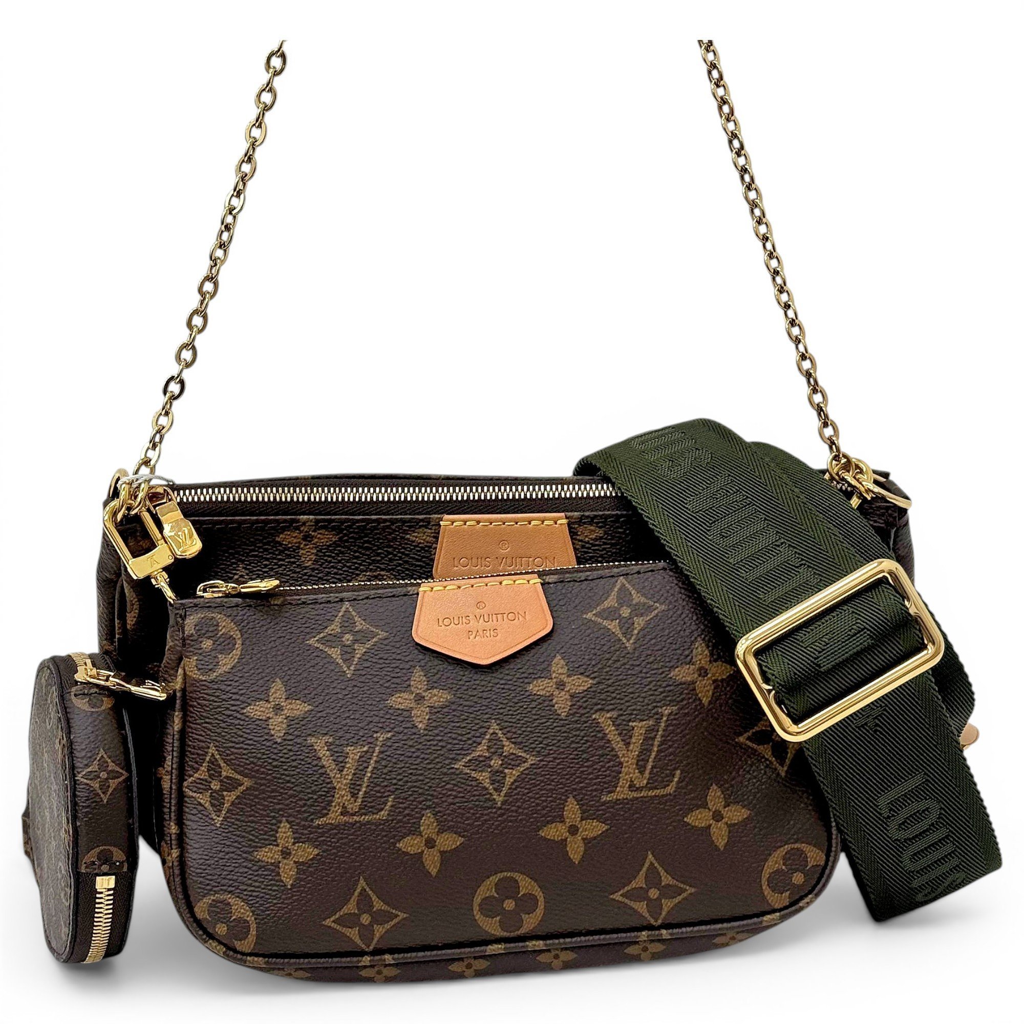 Multi Pochette Accessoires leather handbag