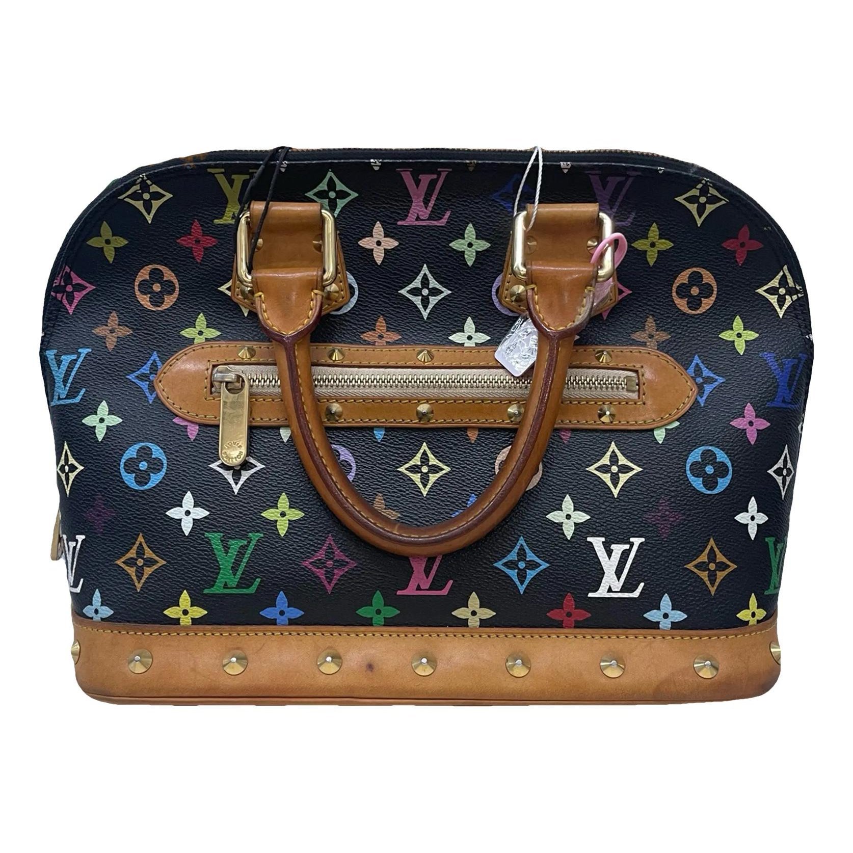 Alma leather handbag