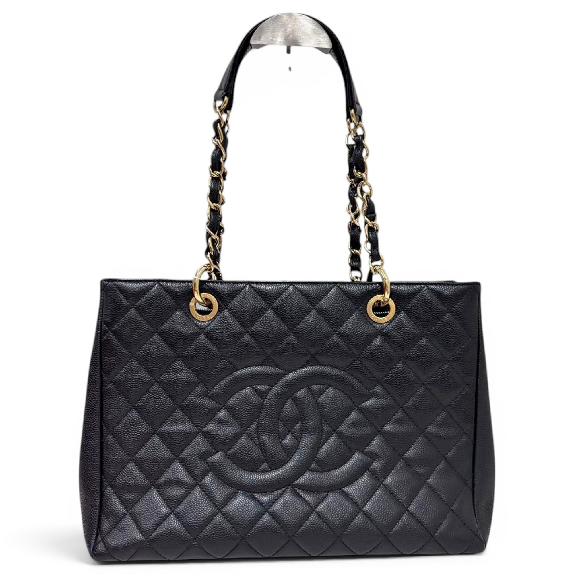 Grand shopping leather tote