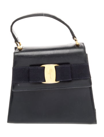 Salvatore Ferragamo Vara Bow Top Handle Bag