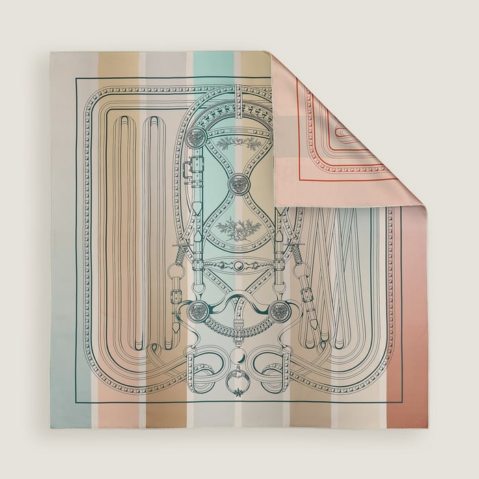 Grand Tralala Double Face Scarf 90