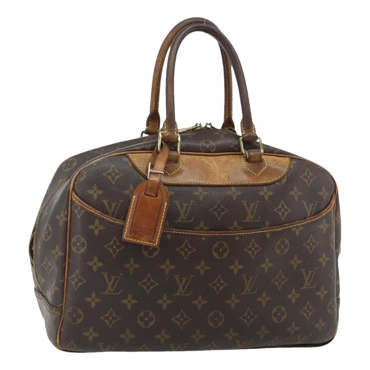 Deauville leather handbag