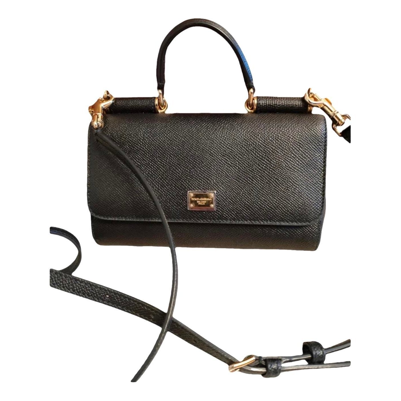 Dolce & Gabbana Sicily leather crossbody bag