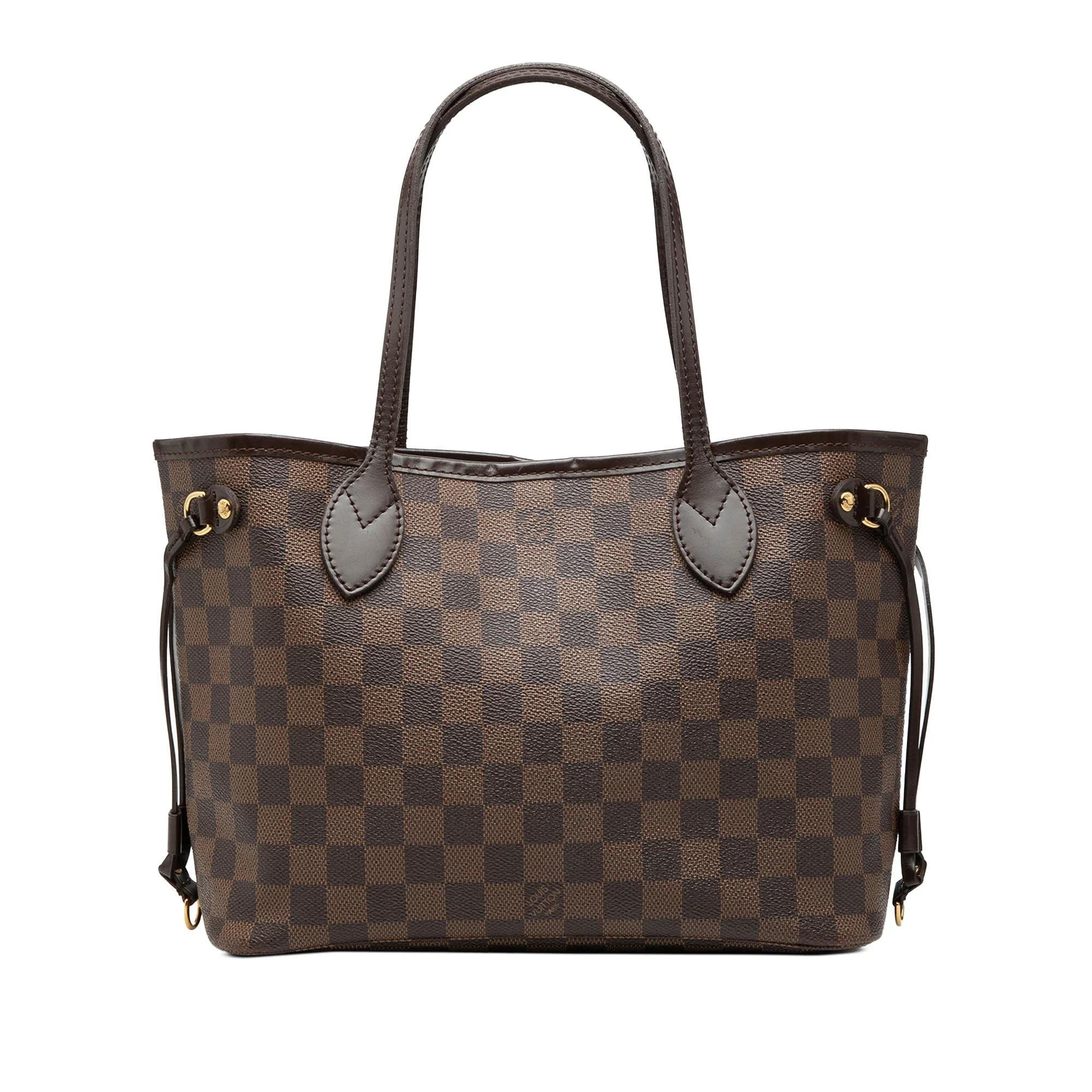 Neverfull leather handbag
