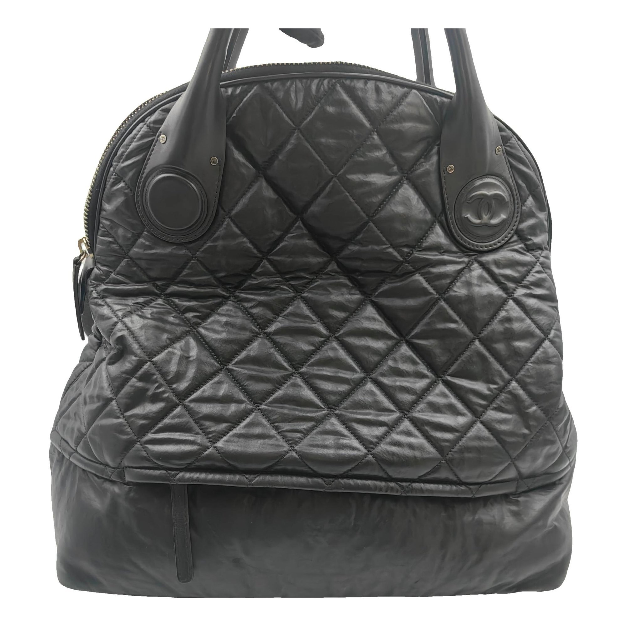 Cocoon leather handbag