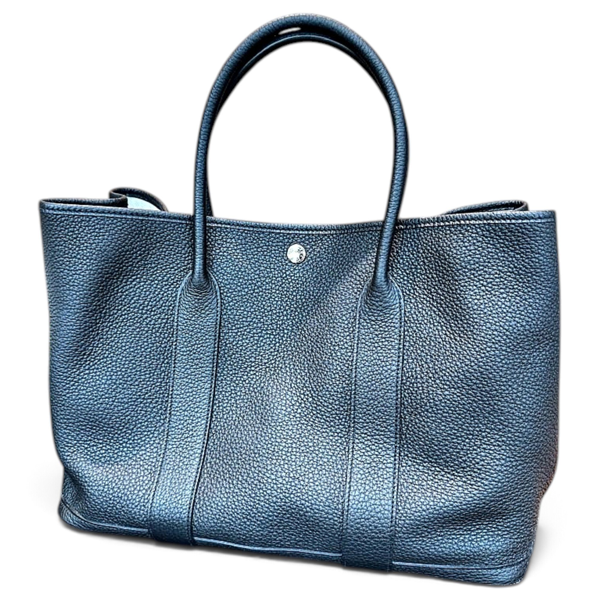 Garden Party leather handbag