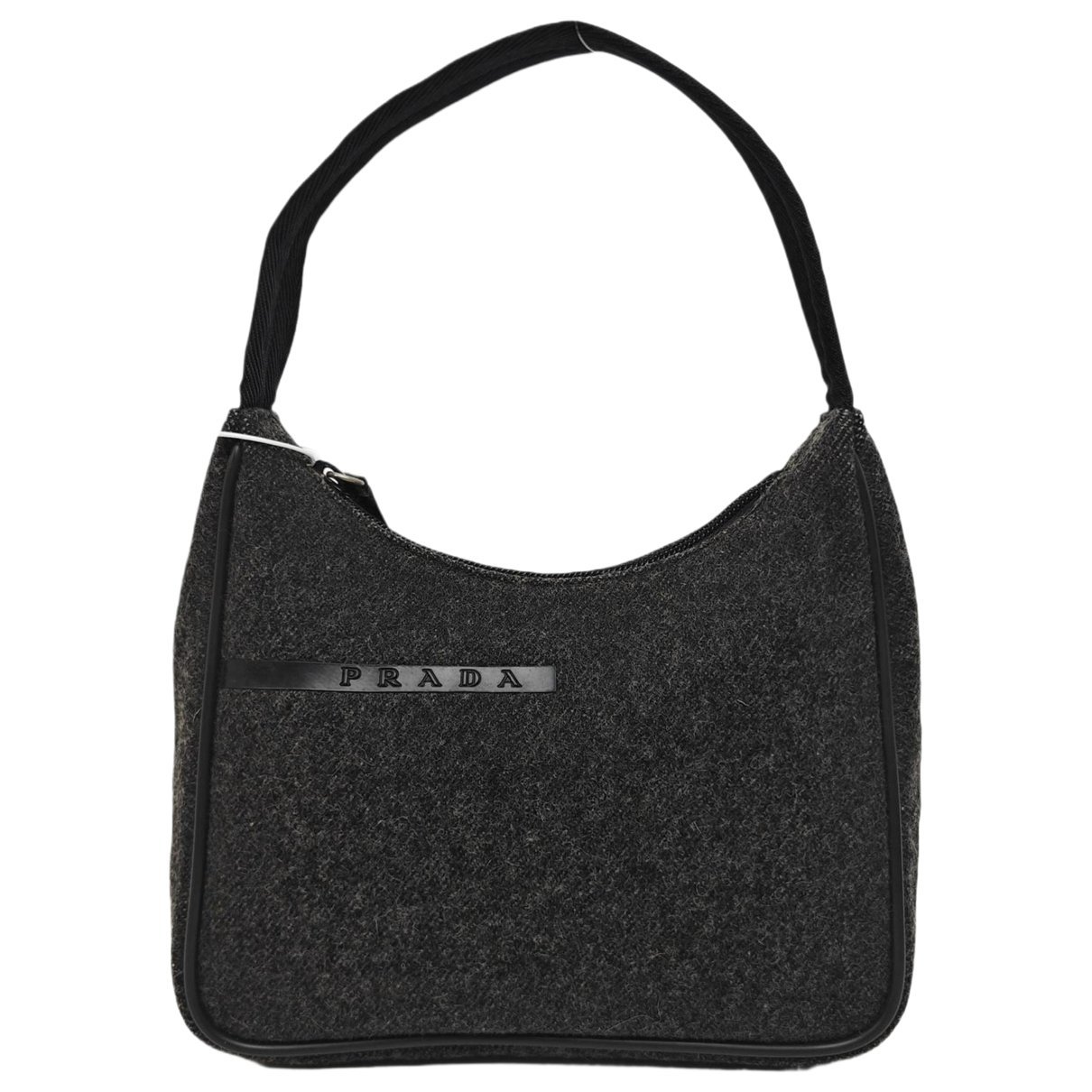 Re-edition tweed handbag