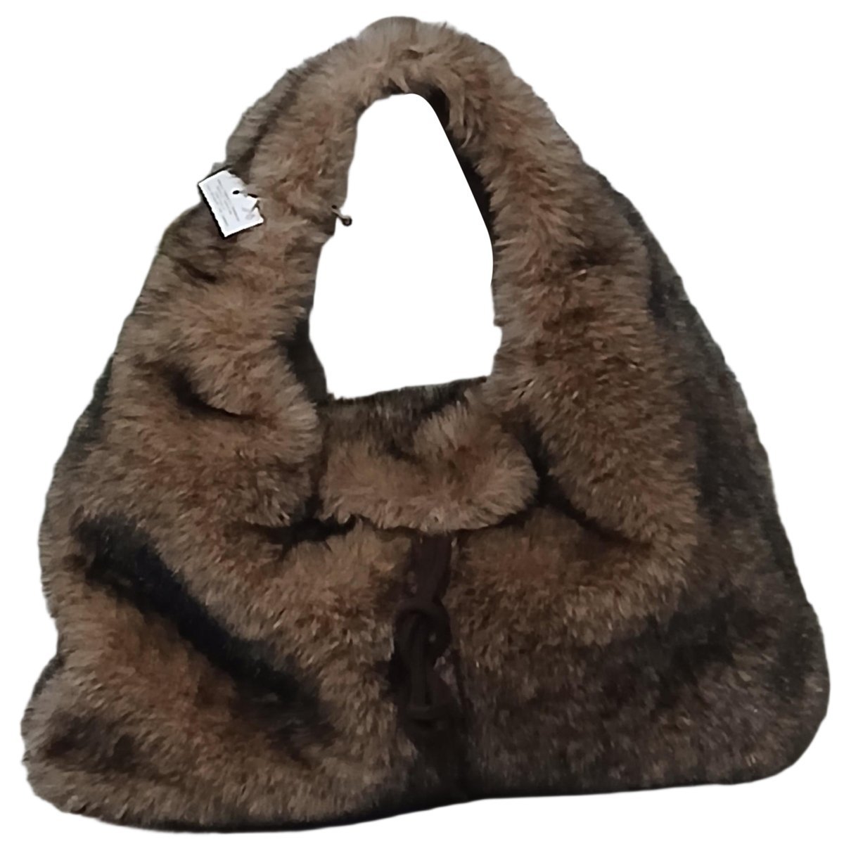 Max Mara Faux fur handbag