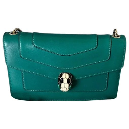Serpenti leather crossbody bag