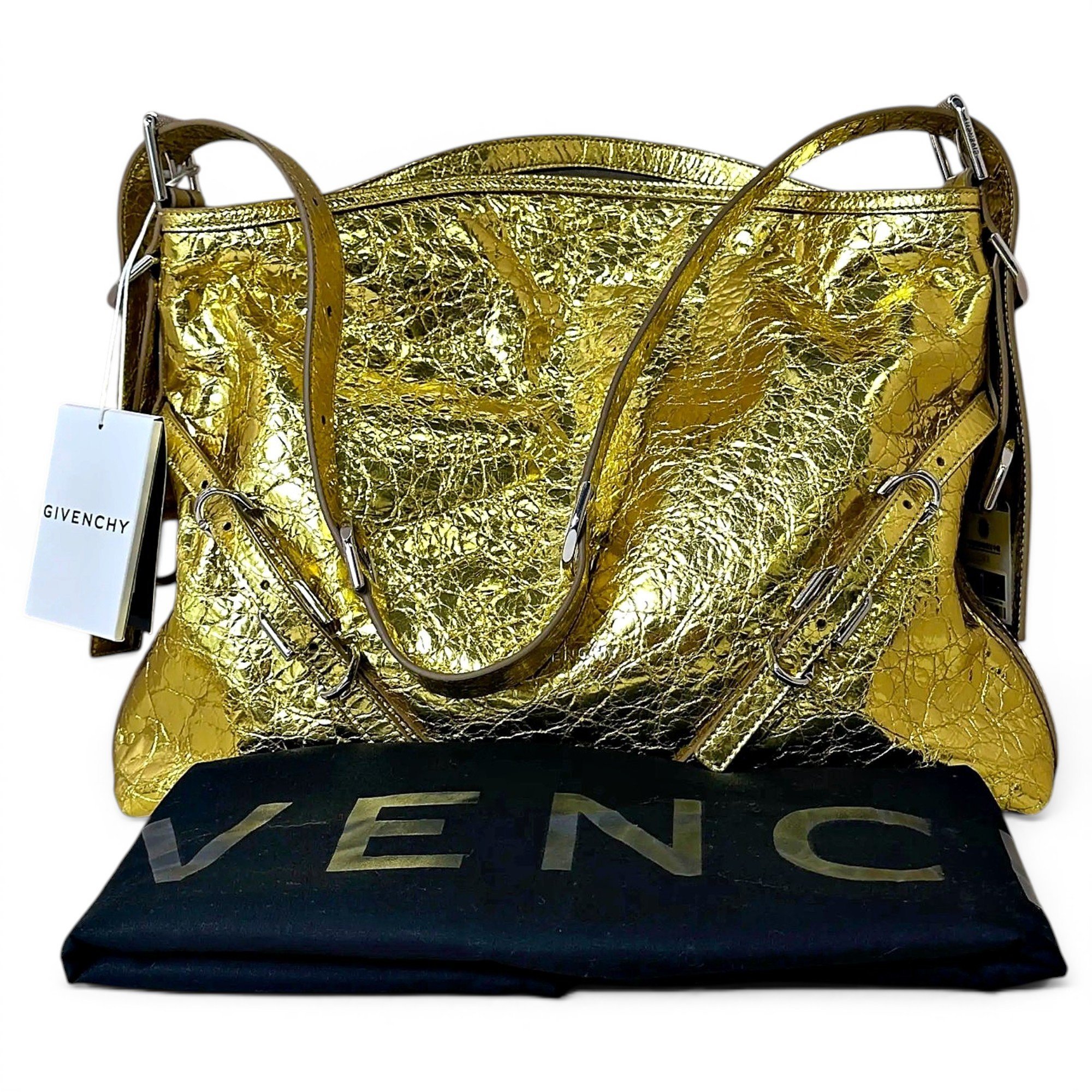Voyou leather handbag