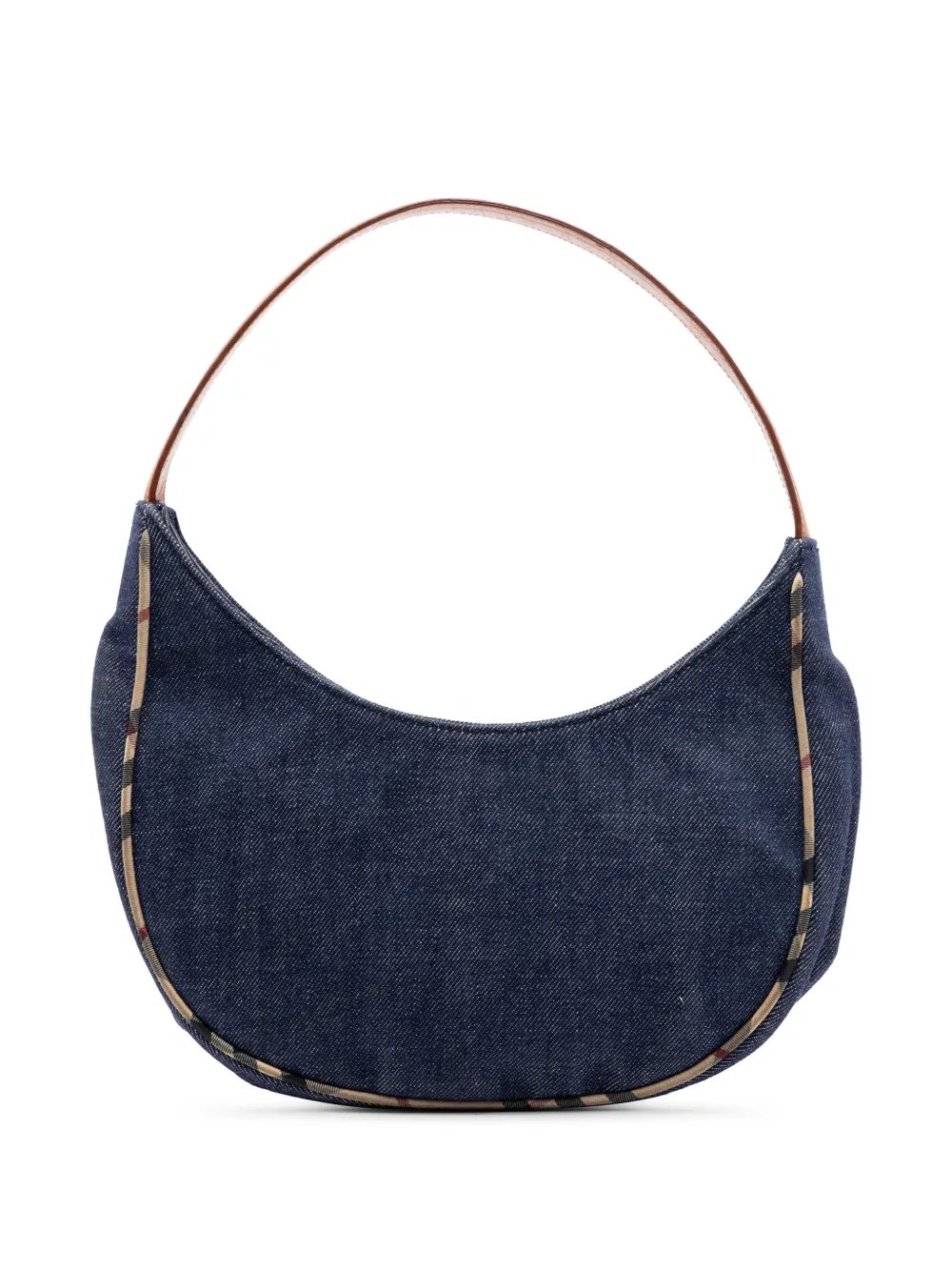 2000-2017 House Check Trimmed Denim shoulder bag