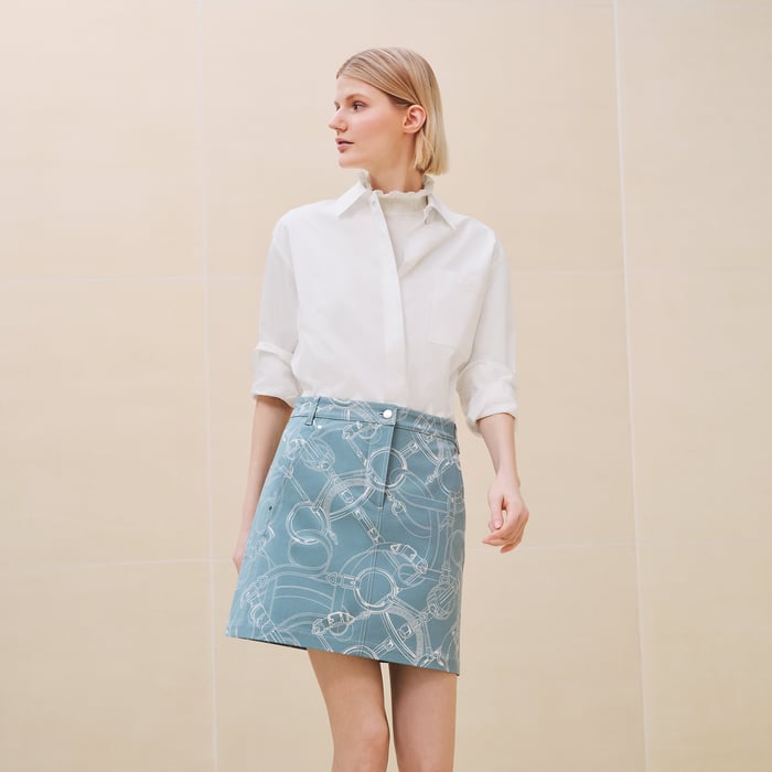 "Eperon d'Or Finesse" miniskirt