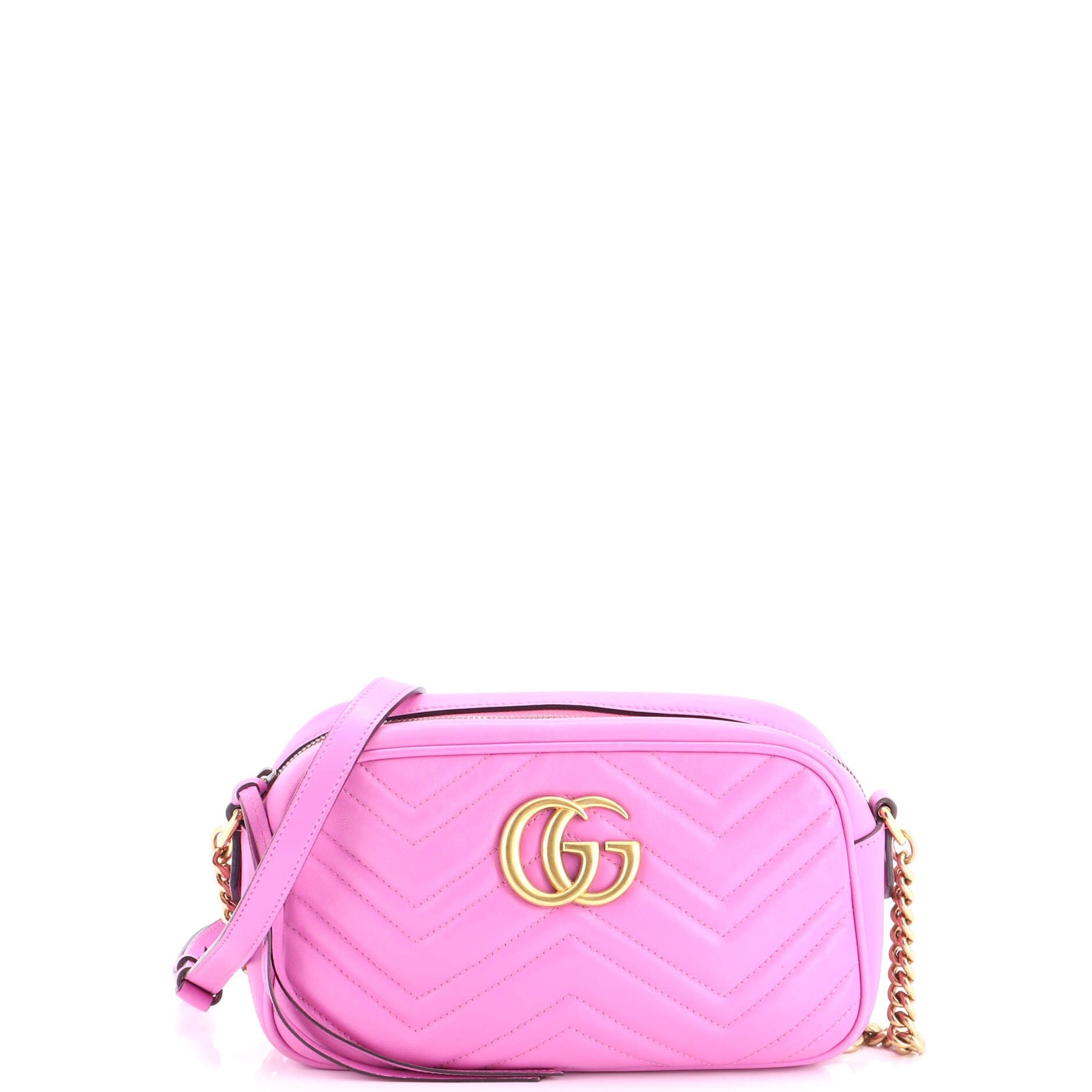 GG Marmont Shoulder Bag Matelasse Leather Small