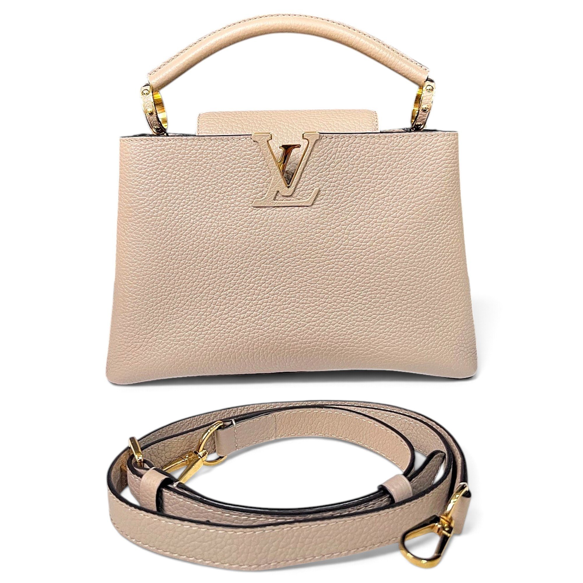 Capucines leather handbag