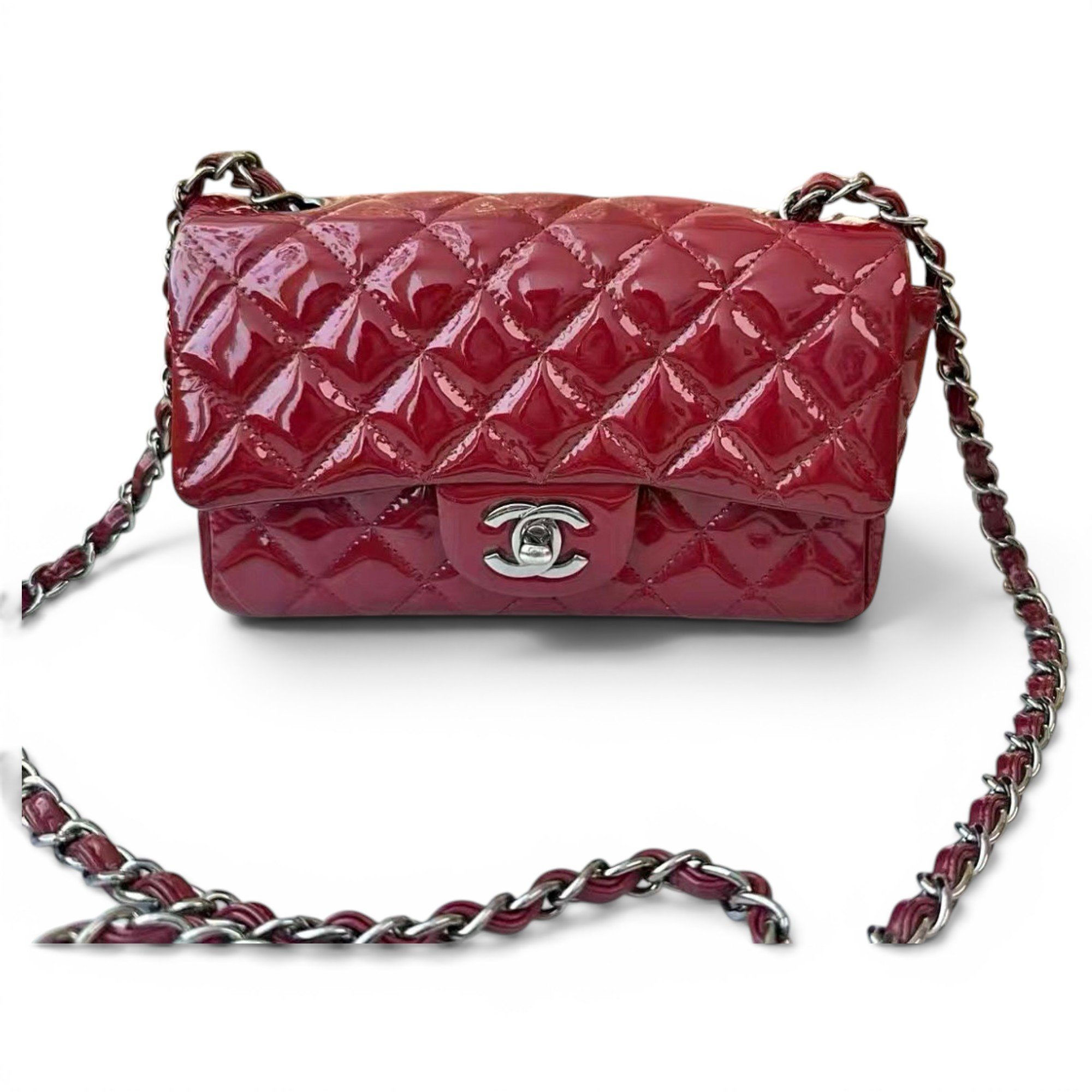 Timeless/Classique patent leather handbag