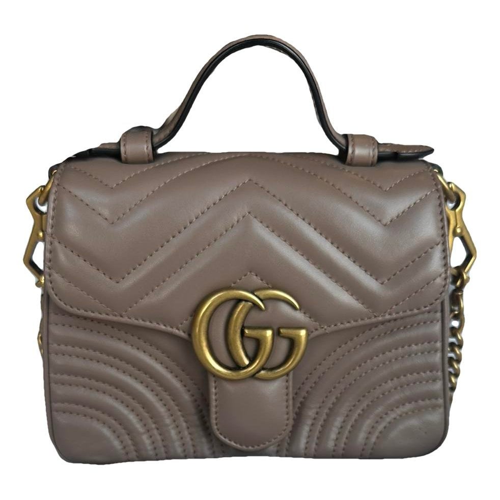 GG Marmont Flap leather handbag