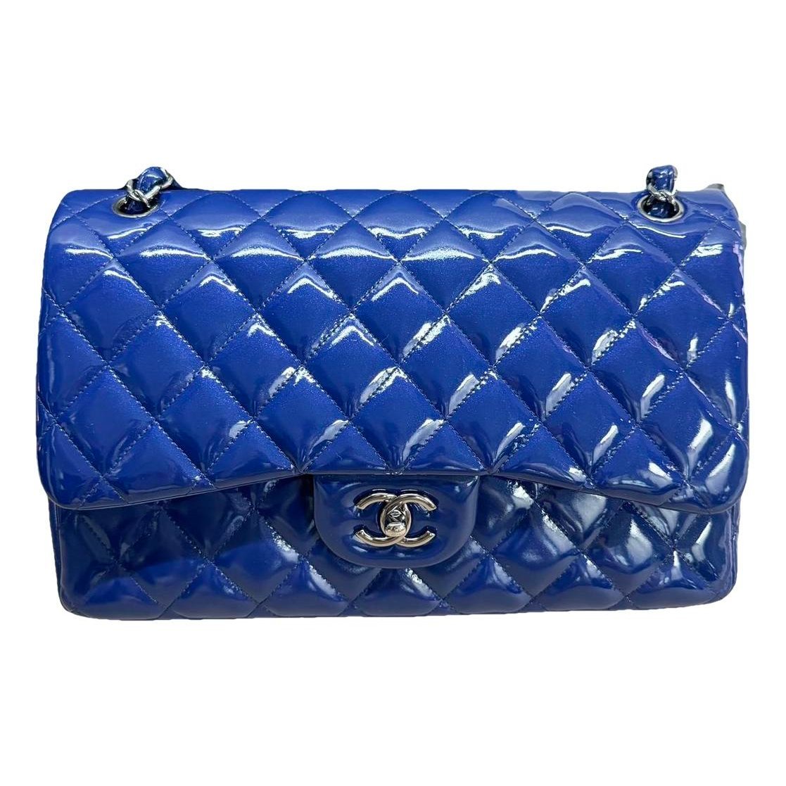 Timeless/Classique patent leather handbag