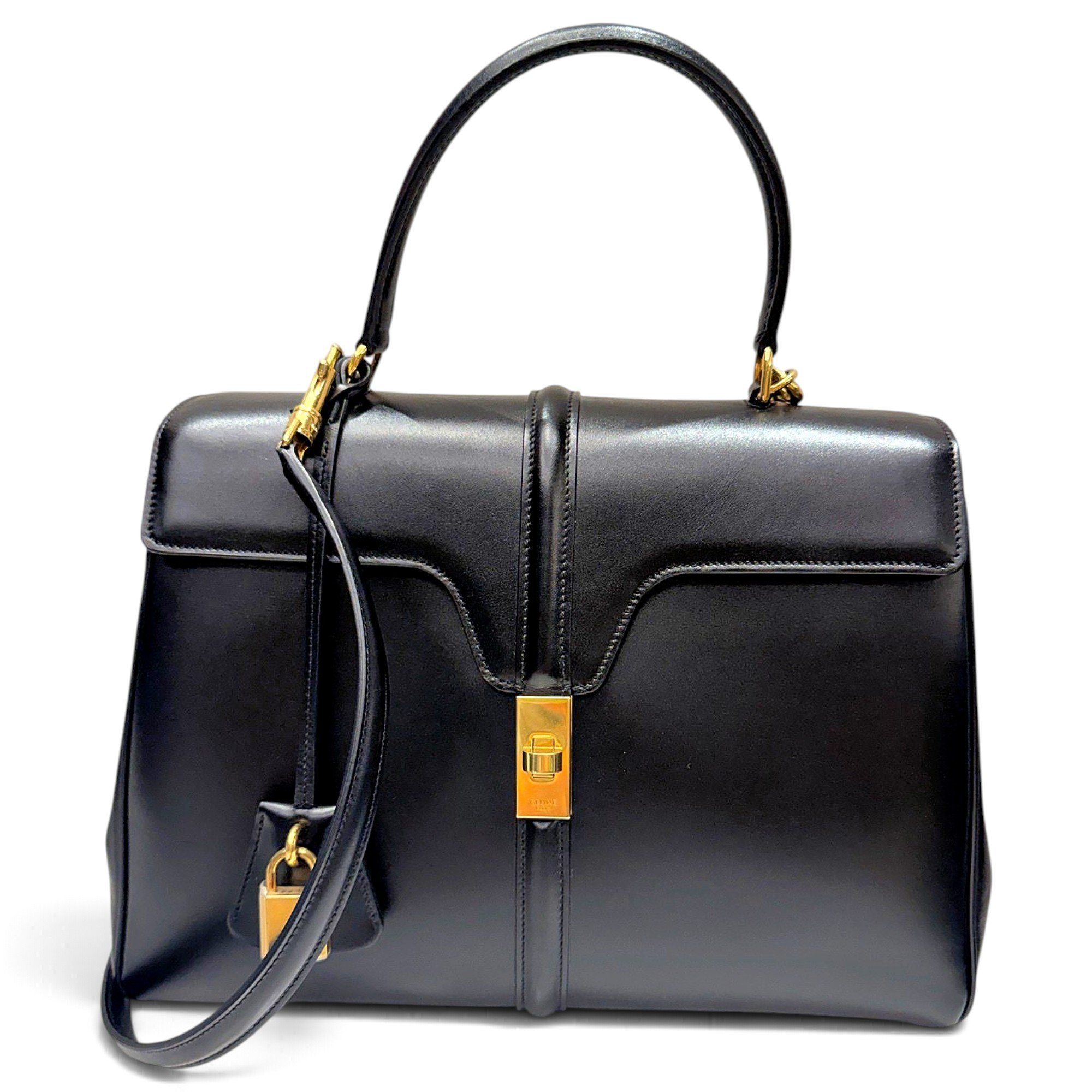 Sac 16 leather handbag
