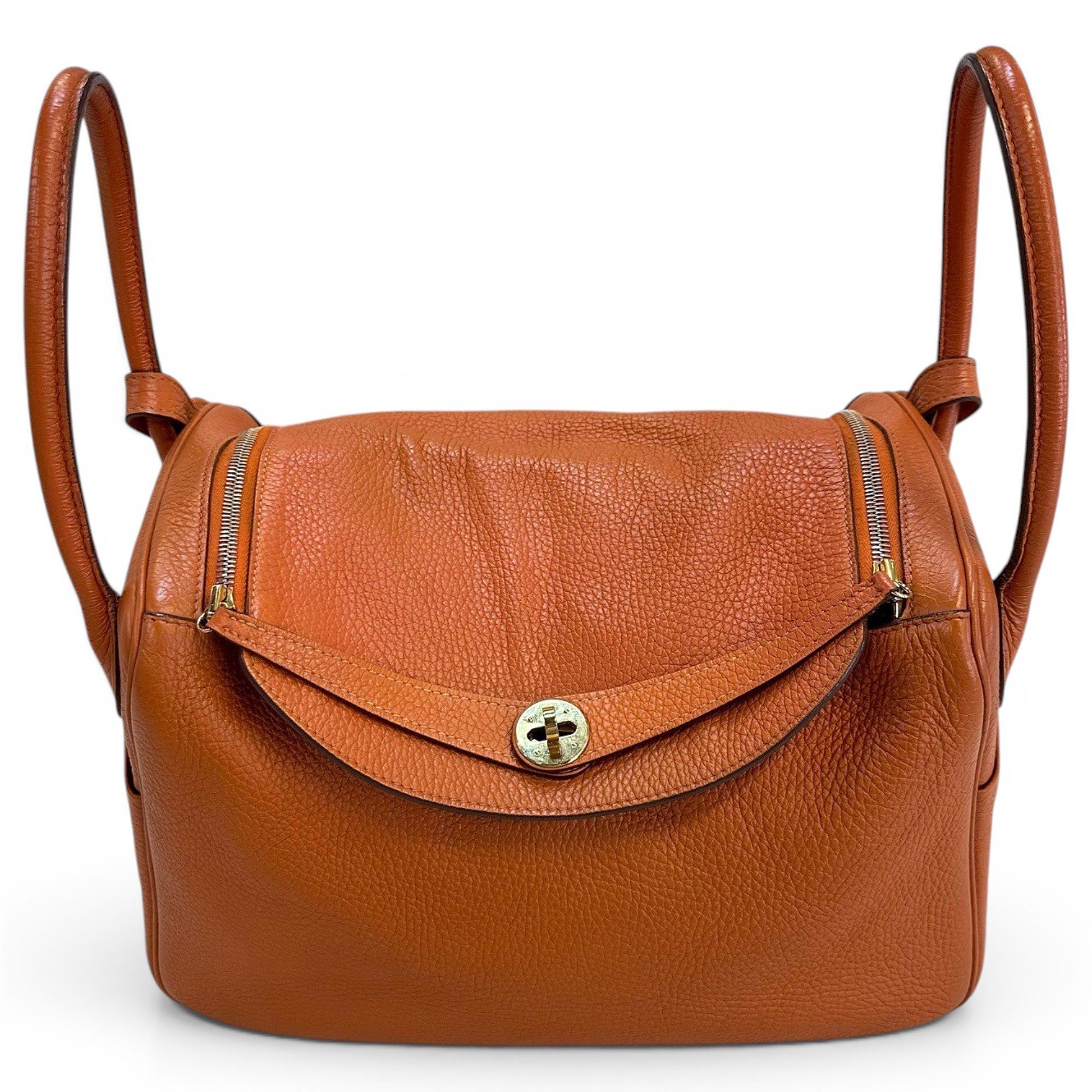Lindy leather handbag
