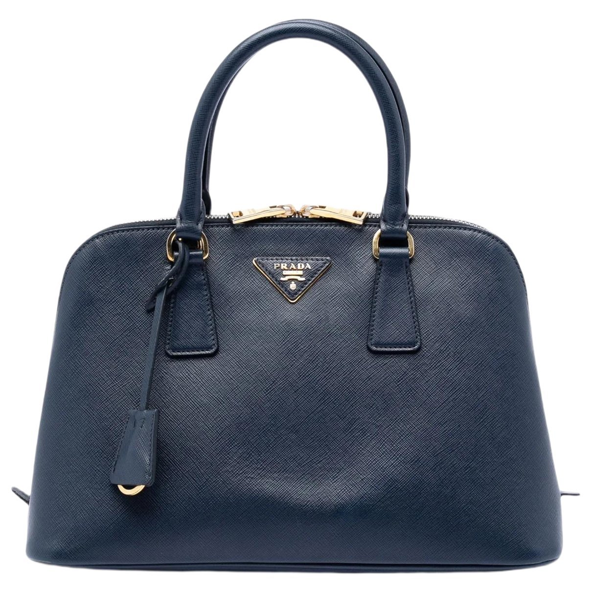 Promenade leather satchel