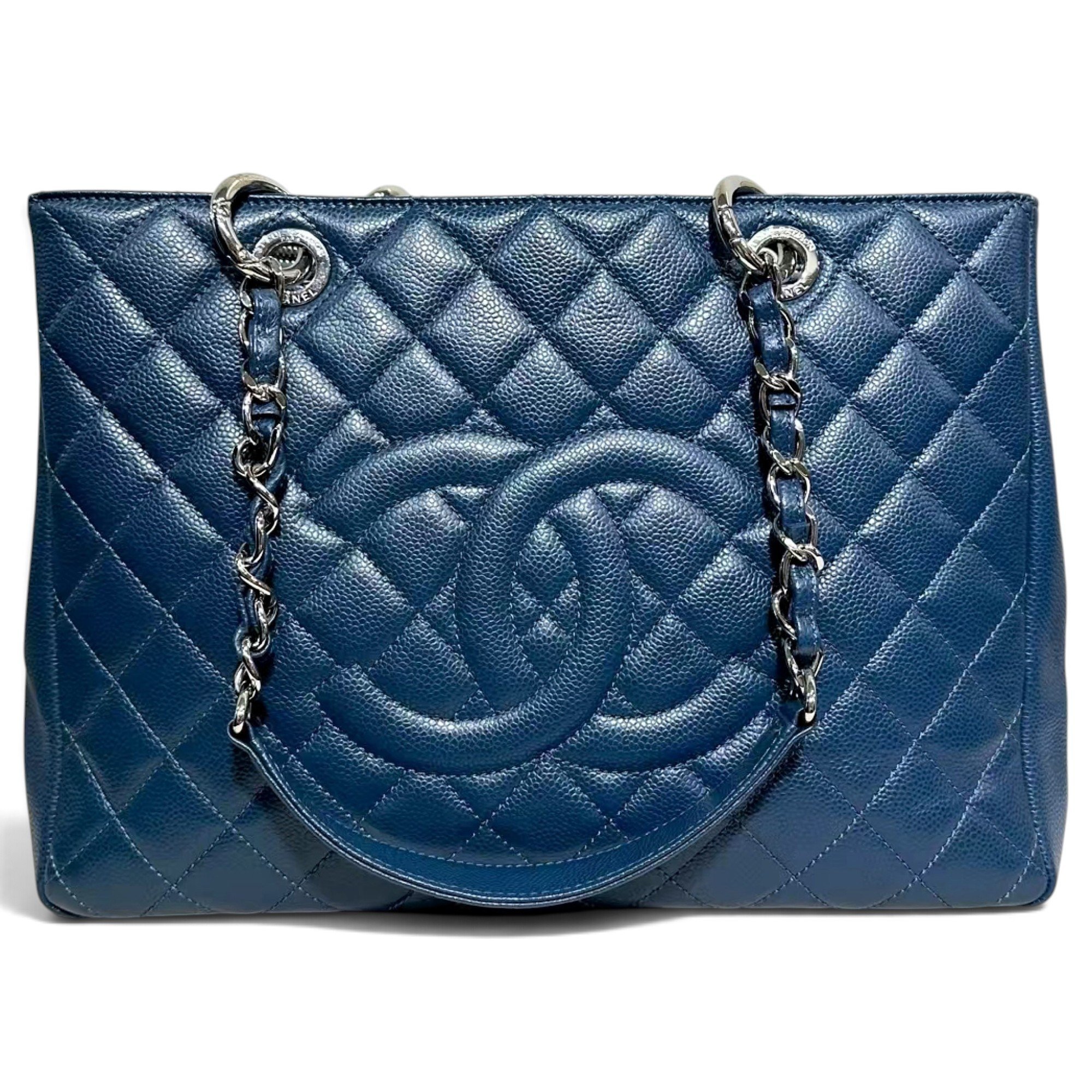 Grand shopping leather tote