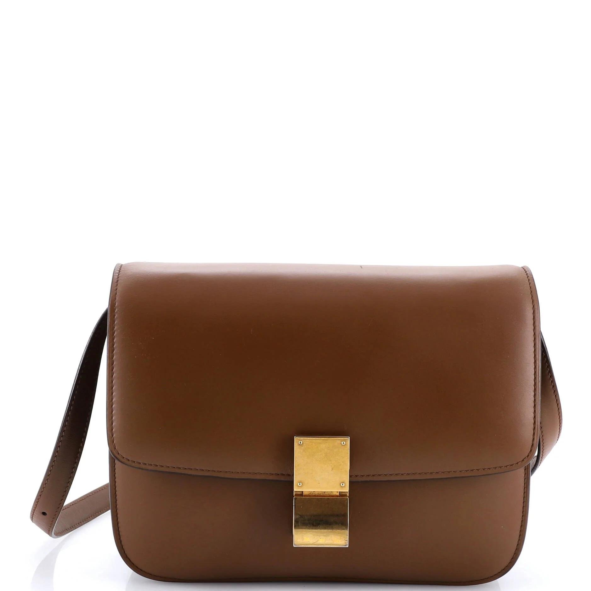 Leather crossbody bag