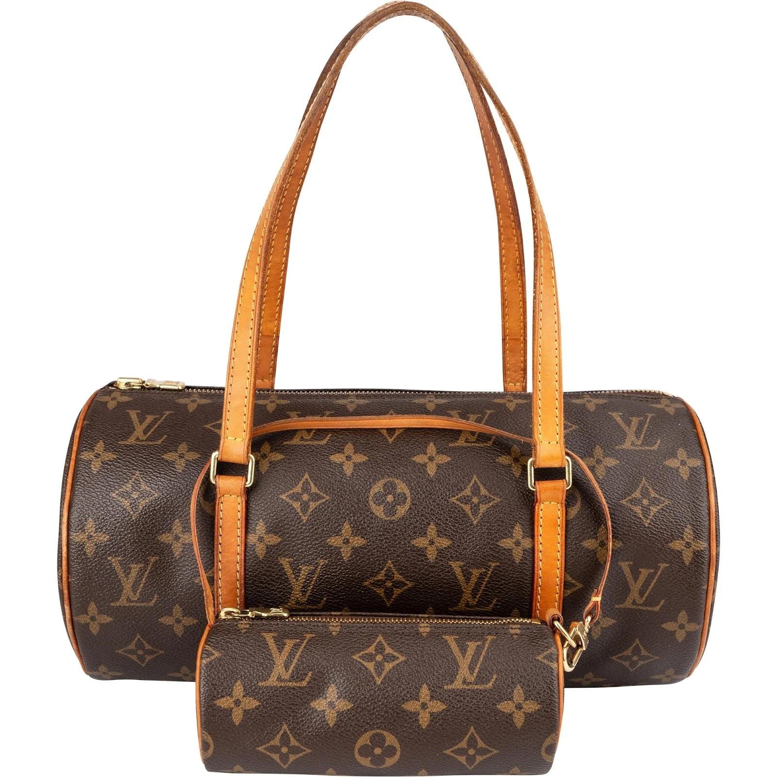 Papillon leather handbag