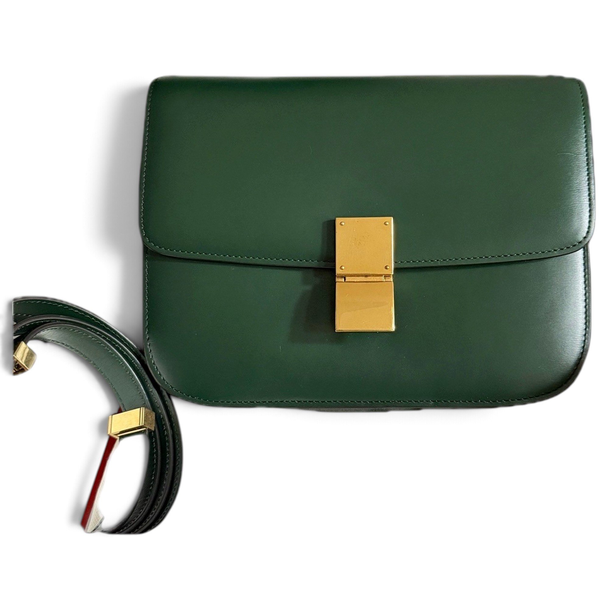 Classic leather handbag