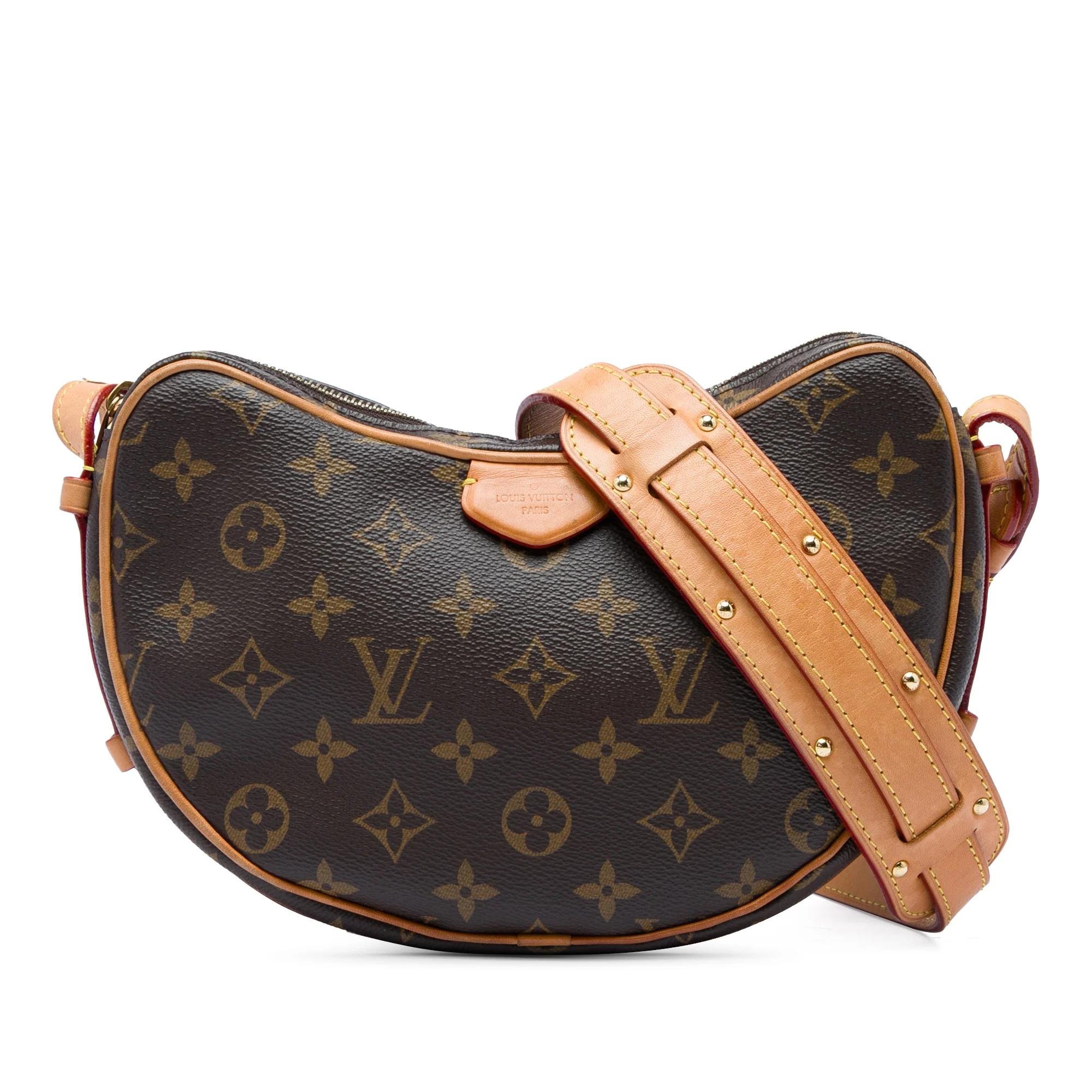 Croissant cloth handbag