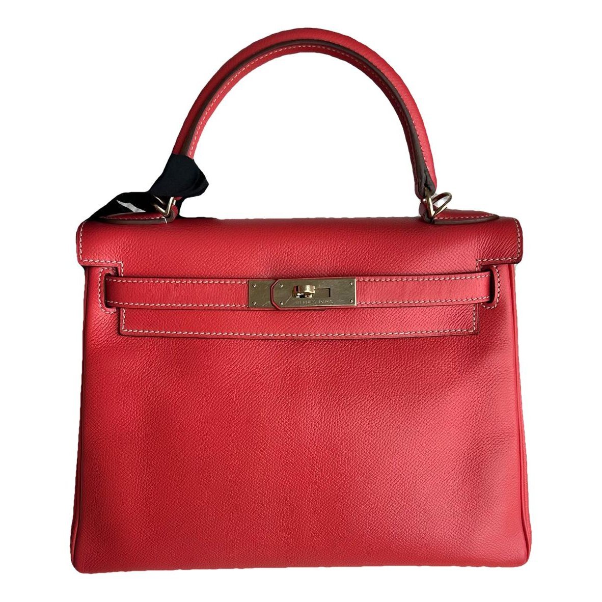 Kelly 28 leather handbag