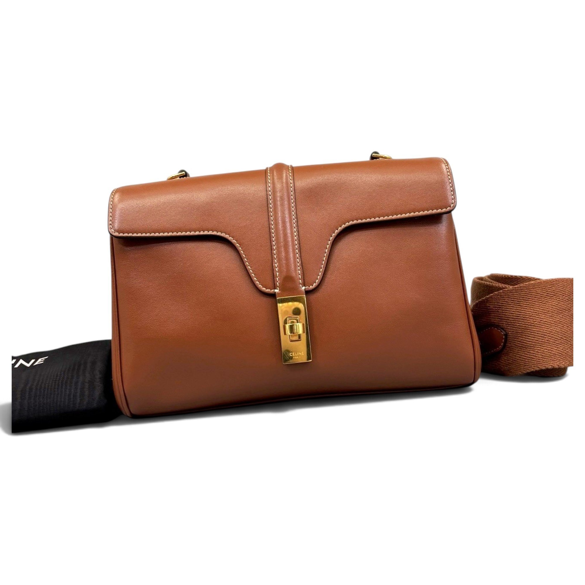 Leather handbag