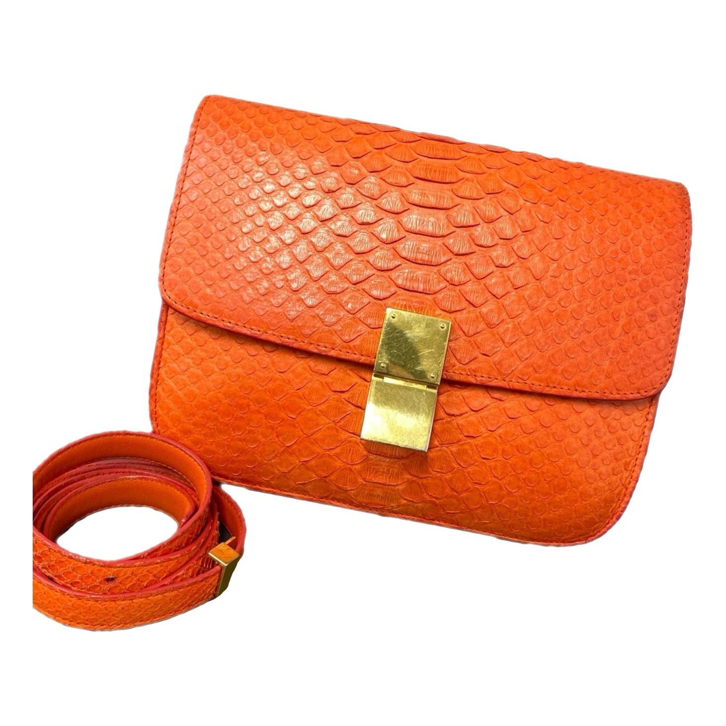 Classic leather handbag