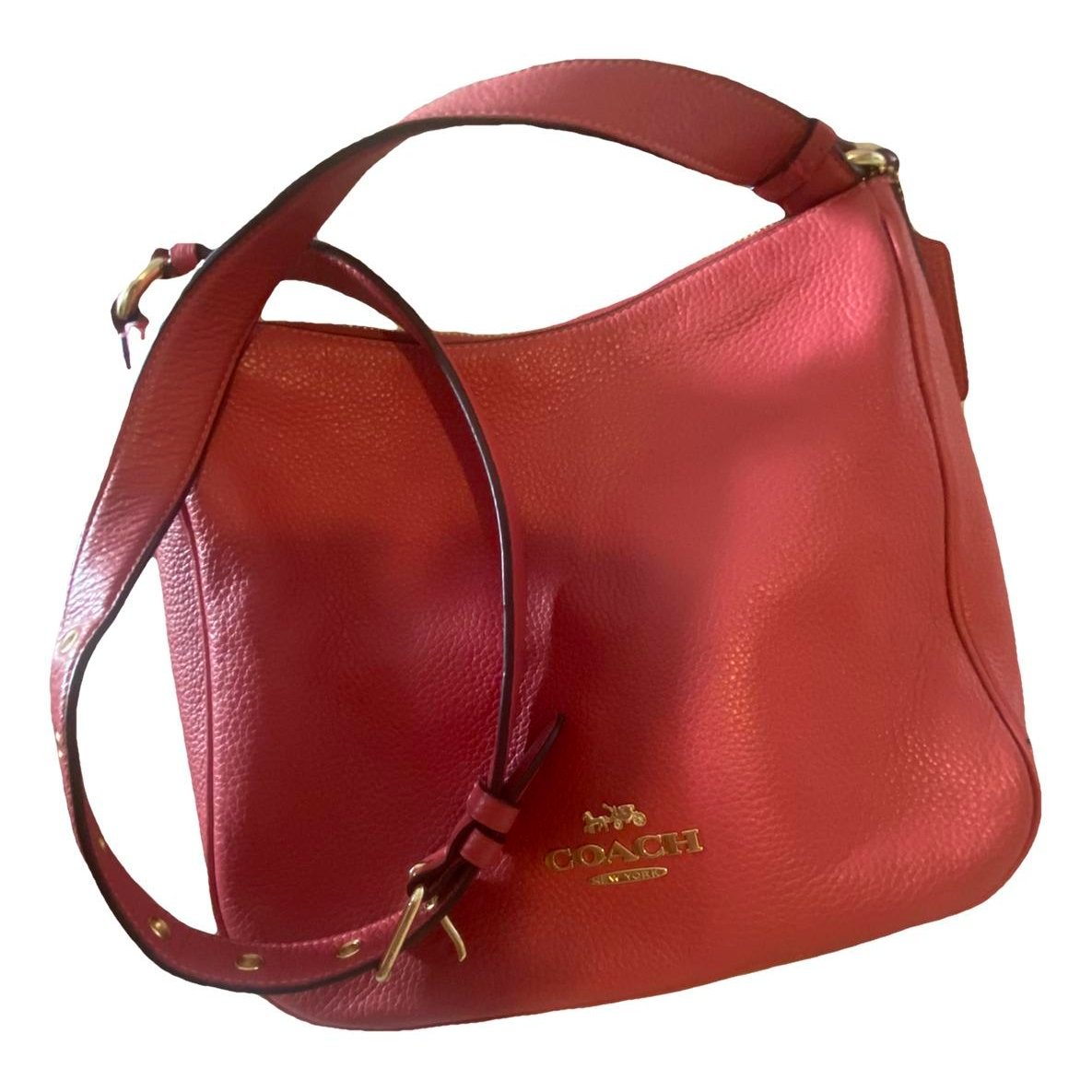 Leather handbag