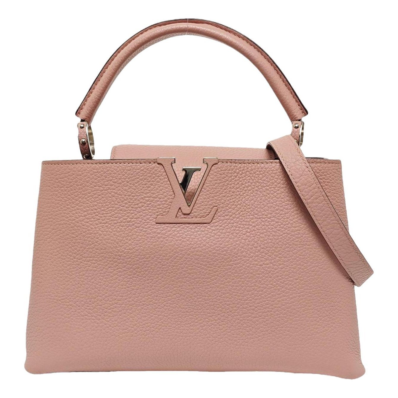 Capucines leather handbag