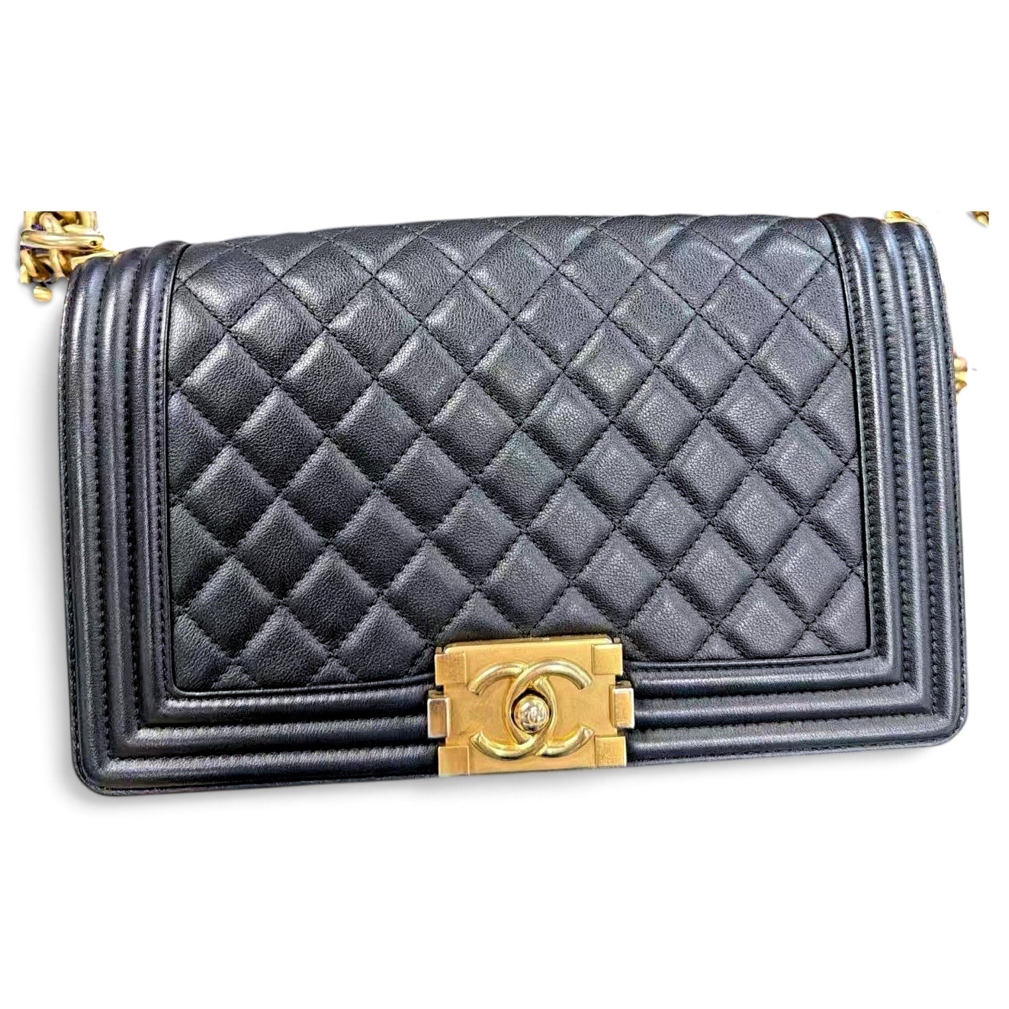 Boy leather handbag