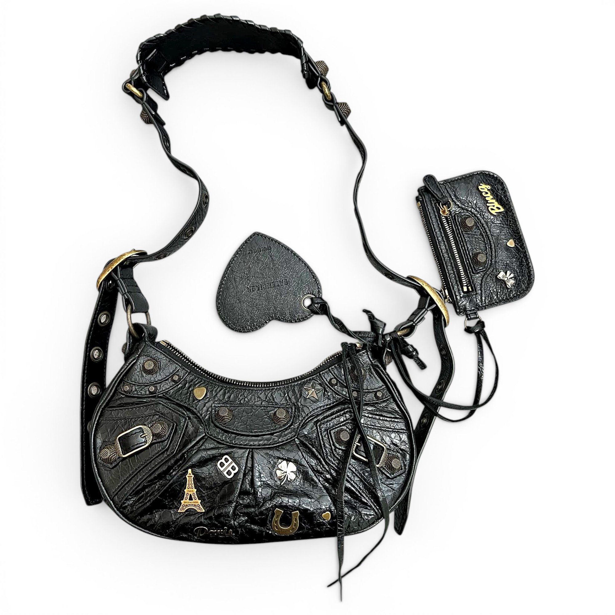 Le Cagole leather handbag